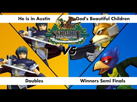 Skidmore Melee Summit 2024 - Doubles Winners Semi Finals -He is in Austin vs Gods Beautiful Children