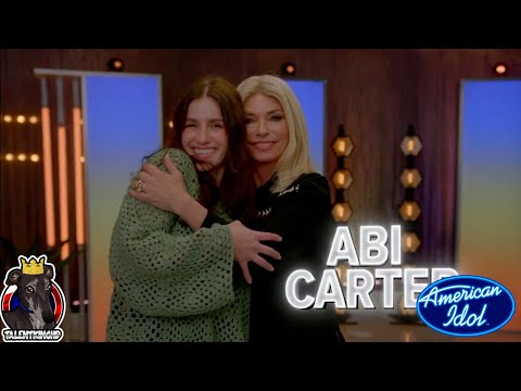 Abi Carter Clocks Full Performance Top 10 | American Idol 2024