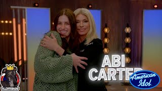 Abi Carter Clocks Full Performance Top 10 | American Idol 2024