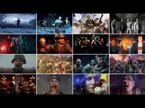 All Intro Cutscenes in Call of Duty Zombies