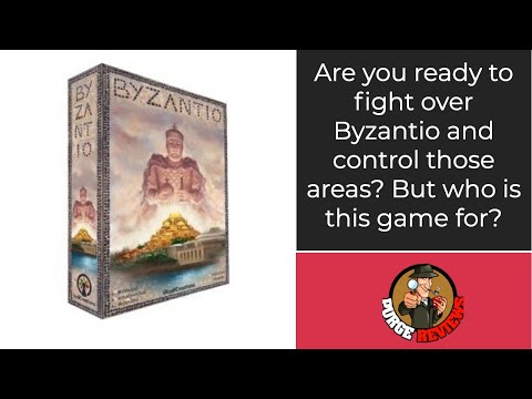 The Purge: # 3289 Byzantio: Area control and dice rolling with a new gamer vibe
