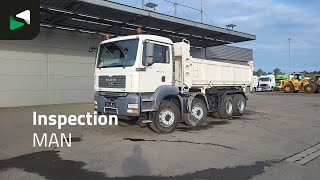 MAN TGA 35.440 8X4 12m3 tipper Steel suspension Big-Axle Manual Reta dump truck | Image 4 - Autoline