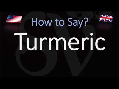 How to Pronounce Turmeric? (CORRECTLY)