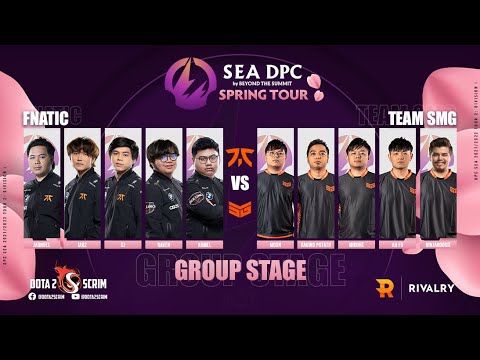 Fnatic vs Team SMG - DPC SEA 2021/22 Tour 2: Division I - Group Stage - B03