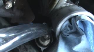 Ford 6.0 Powerstroke Oil cooler flush + drain 1