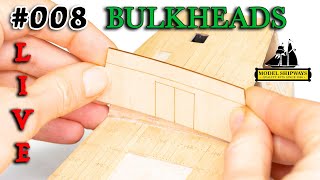 Ep. 008 - MAYFLOWER (1620) - BULKHEADS - Model Shipways KIT in scale 1:76