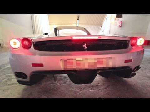 Ferrari Enzo INSANE Cold Start Up and HUGE Revs | Straight Pipes