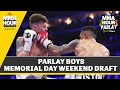 Ariel Helwani: Parlay Pals Draft Best Bets For Memorial Day Weekend | The MMA Hour