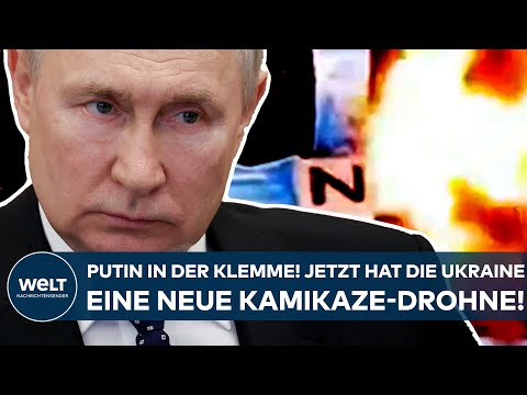UKRAINE-KRIEG: Wladimir Putin in der Klemme! Jetzt haben die Ukrainer eine neue Kamikaze-Drohne