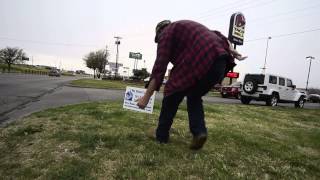 preview picture of video 'Cleaning up more trash posted in Abilene Texas'