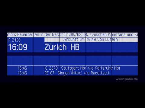 Bahnsteigansagen (Heiko Grauel) Konstanz