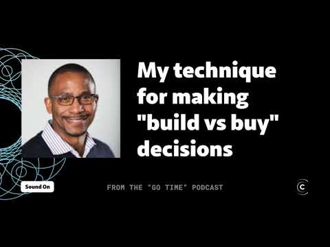 Whether you build it or buy it, you should definitely do this | Johnny Boursiquot