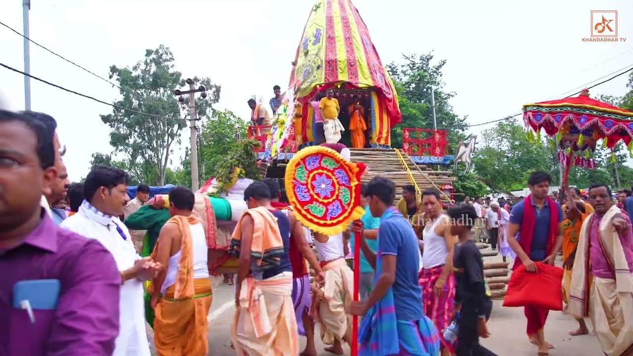 ପ୍ରଭୁ ଜଗନ୍ନାଥକଂ ରଥଯାତ୍ରା// Ratha yatra//Bonaigarh//2024// #khandadhar_tv