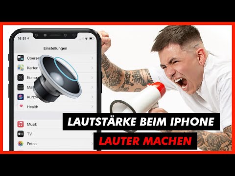Lautstärke beim iPhone lauter machen 🔊🔊 Bis zu 200% lauter!