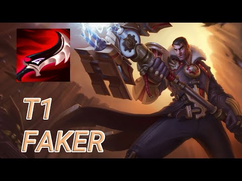 T1 Faker Jayce Mid VS Talon | KR Challenger Patch 13.20
