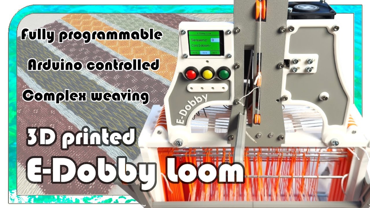 Table loom with electric E-Dobby upgrade.