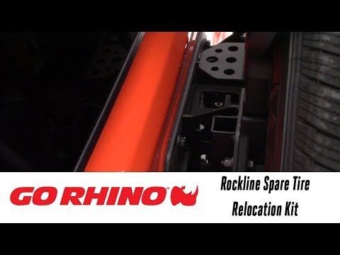 In the Garage™ with Total Truck Centers™: Go Rhino Rockline Spare Tire Relocation Kit