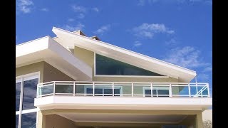 Guarda corpo em alumínio e vidro