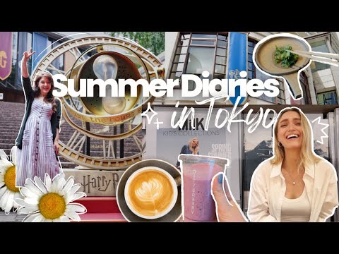 SUMMER DIARIES ☀️| Harry Potter in TOKYO, Modern Day Japanese Tea Experience, & CAFE Hopping ? (SUMMER DIARIES ☀️ | Harry Potter in TOKYO, Modern Day Japanese Tea Experience, & CAFE Hopping ?)