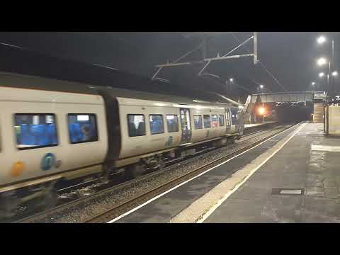60096 & engineering trains at St Helens Junction- 20/3/24