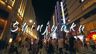 新宿三丁目・東口【4K HDR】