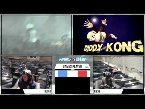 vsHsv s1e9 – Rubio (Sonic) vs Rikke (Diddy Kong) – Winners Bracket – Wii U