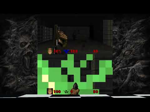 Doom 2 Multiplayer map 1-10 beat