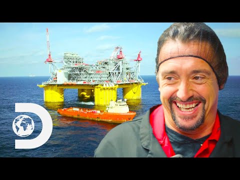 How Do Oil Platforms Get Their Groceries? | Richard Hammond's Big