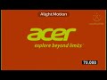 ACER Logo In Sponge Effect 2 0