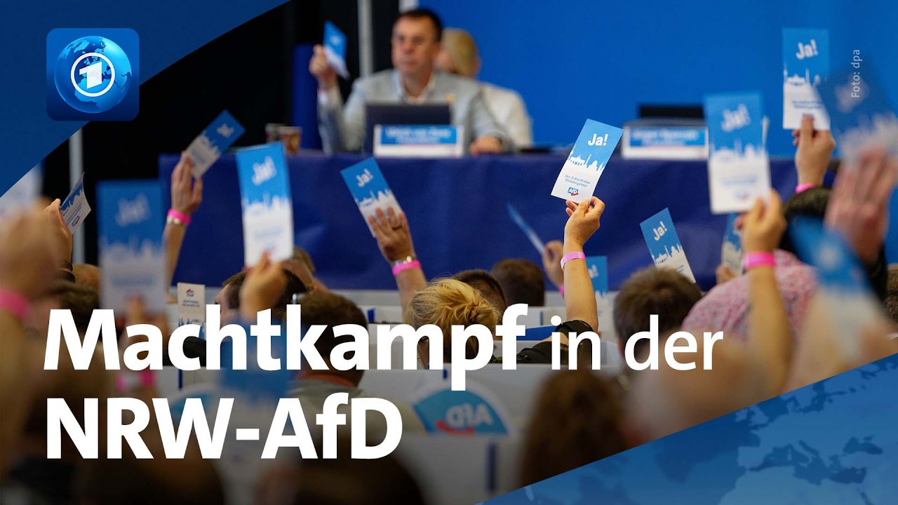 Nordrhein-Westfalen: Machtkampf bei der AfD eskaliert