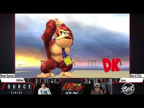 End of The Line 4 Pools - Jayce (Marth) Vs. KidFlash (DK)