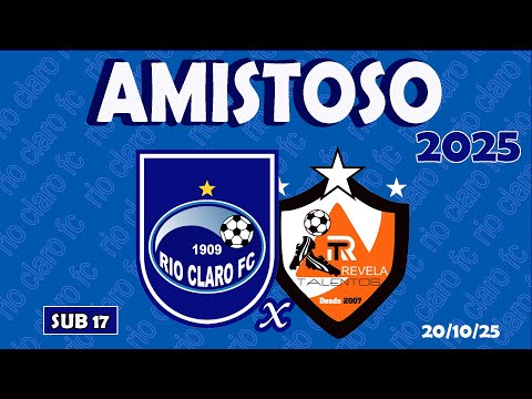 RIO CLARO X REVELA TALENTOS MG - SUB17 - AMISTOSO - 2025