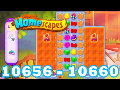 Homescapes Level 10656 - 10660 HD 3 - match puzzle Gameplay | android | IOS | 10657 | 10658 | 10659