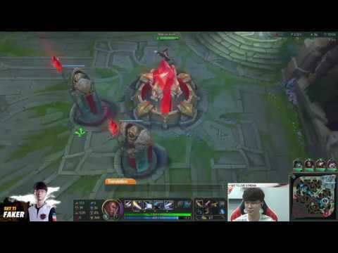 Faker stream Lucian vs Katarina, Jun 12 2017