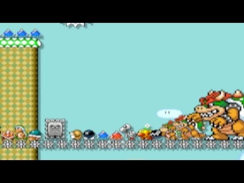 Maker Kingdom Speedrun by thug life2 ~ World Record! - Super Mario Maker - No Commentary 1bp