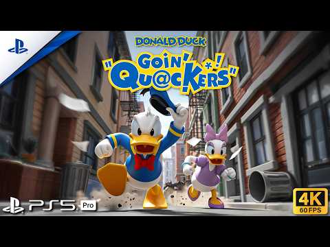 Disney's Donald Duck: Goin' Quackers - PS5™ Gameplay [4K 60FPS]