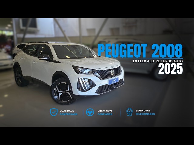 Vídeo PEUGEOT 2008 1.0 TURBO 200 FLEX ALLURE AUT