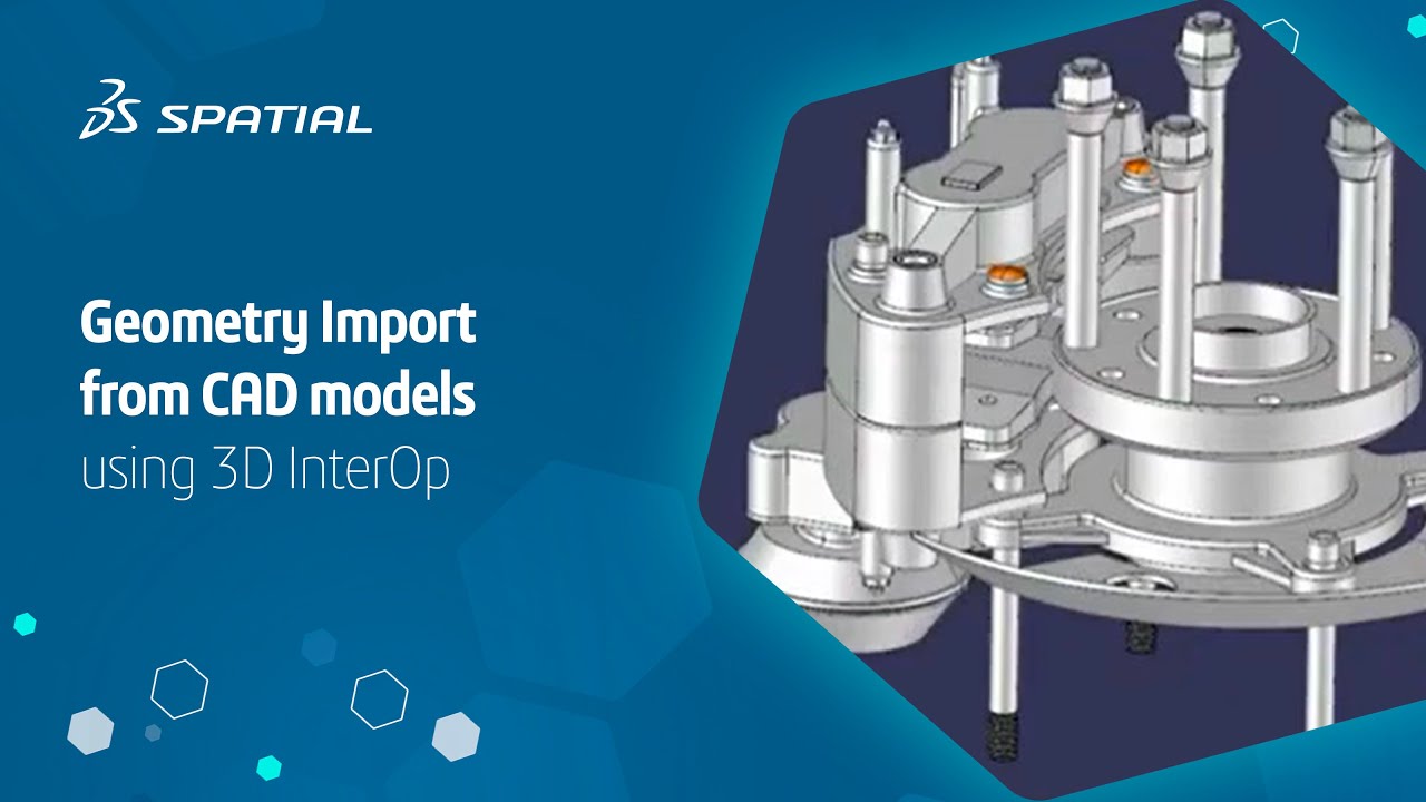 Geometry Import from CAD models using 3D InterOp