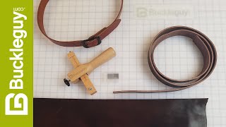 How to Make Leather Belt and Bag Straps with a Strap Cutter