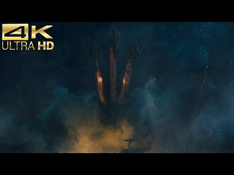 Godzilla: King of the Monsters (2019) - Ghidorah’s Awakening Scene | 4K ULTRA HD