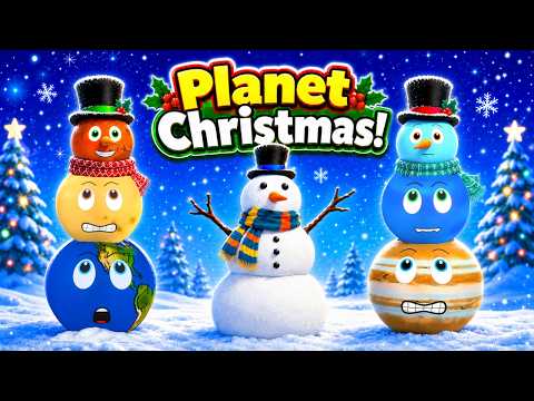 Planets for Kids | Our Solar System | Christmas for Kids | Planets for Children