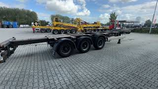 Semi-remorque porte-conteneurs Krone 40FT High Cube Chassis / BPW / Trommel / NL-Chassis / 10x vorhan à vendre - Image 4 | Autoline GA Semi-remorque porte-conteneurs Krone 40FT High Cube Chassis / BPW / Trommel / NL-Chassis / 10x vorhan | Image 4 - Autoline