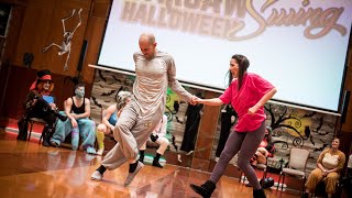 Lee Easton &amp; Virginie Grondin &quot;Powers &quot; - Pro Costume Jack&amp;Jill - Warsaw Halloween Swing 2021