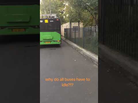 All RATB buses idling