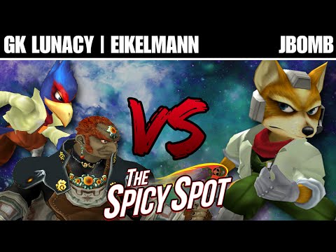 The Spicy Spot: Eikelmann (Falco/Ganondorf) vs JBomb (Fox) - Winners Semis - Melee