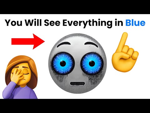 This Video Will Make You See Everything in Blue Color! 😨🔵