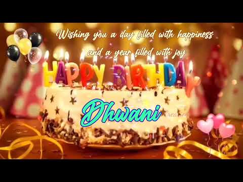 Happy Birthday Dhwani 🎉🎂