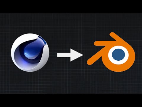 Going From CINEMA 4D to BLENDER? Start here!