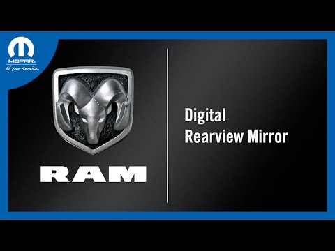Digital Rearview Mirror | How To | 2023 Ram 1500 DT