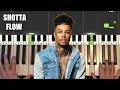 NLE Choppa Shotta Flow Piano Tutorial Lesson